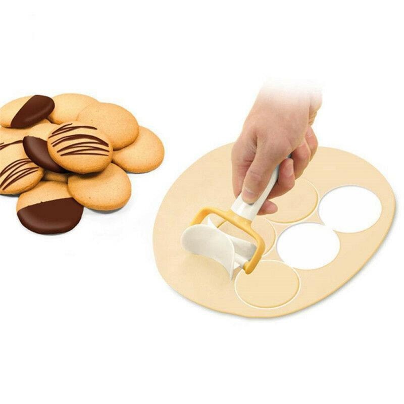 3 Piece/set Fondant Dough Roller Cutter Cookie
