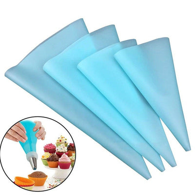 Reusable Silicone Piping Bags (7 different sizes)