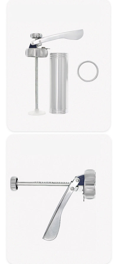 Cookie Press Gun Kit for DIY Biscuit Maker- Includes 10/20 Cookie dies and 4 nozzle
