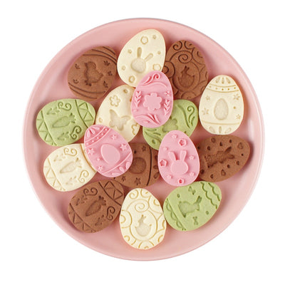 9Pcs/set Easter Plastic Cookie Cutter