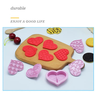 Heart Cookie Cutter Set - 6pcs